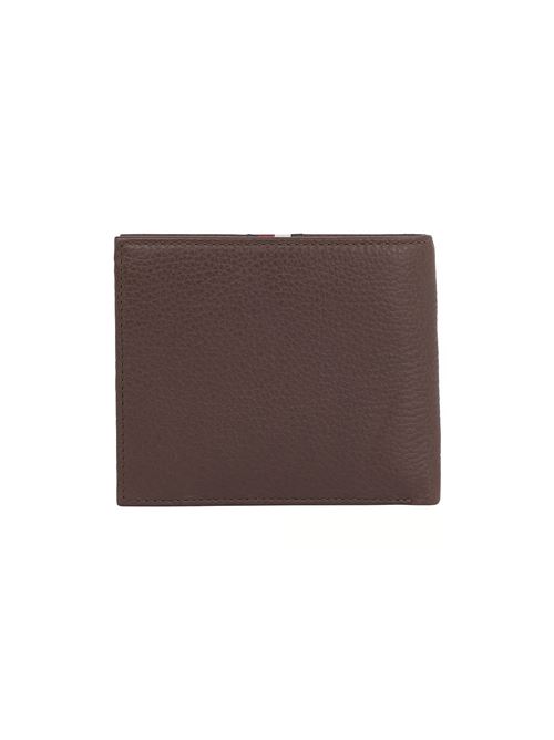 TH Corp Leather Flap Portafoglio TOMMY HILFIGER | AMOAM11598.GBS
